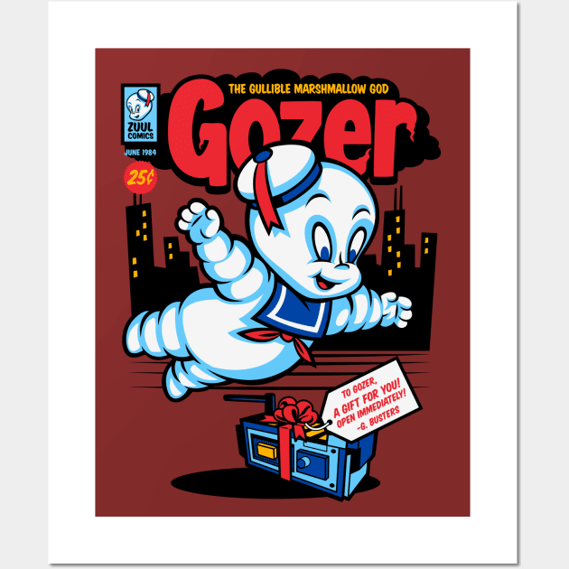 gozer Wall Art by harebrained